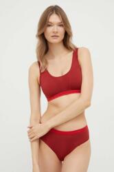 Calvin Klein Underwear melltartó és tanga szett piros - piros XS