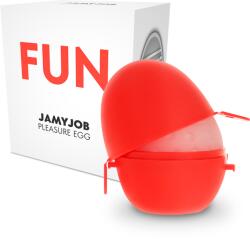 Jamyjob Try tojás maszturbátor - piros