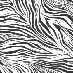  Karakteres dekoráció - Zebra minta/bőr panoráma megjelenítésben "L" méret fehér és fekete tónus falpanel (104960904)
