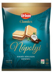 Urbán & Urbán Urban Classics nápolyi kakaós-kókuszos krémmel - 160g