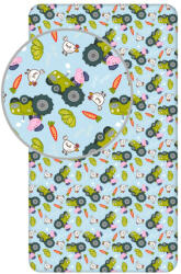 Peppa malac George's Tractor gumis lepedő 90x200 cm