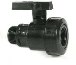 Irritec Műanyag golyóscsap 1 KB