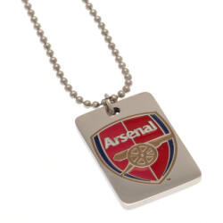  FC Arsenal nyaklánc dögcédulával Enamel Crest Dog Tag & Chain (93937)