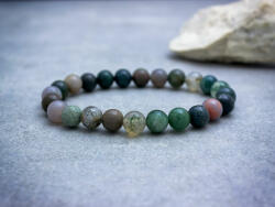 R. M. ékszer Achát ásvány karkötő (2369-RM-20)