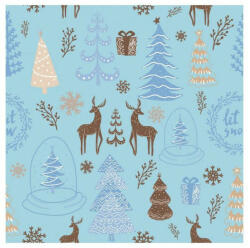 GoDan Hello Winter, Karácsony szalvéta 20 db-os 33x33 cm (MLG169034)