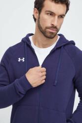 Under Armour felső sötétkék, férfi, sima, kapucnis - sötétkék M
