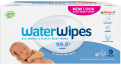 WaterWipes Servetele umede pentru bebelusi biodegradabile Water Wipes, 9 x 60 buc, 0 luni+ (WW_9xoriginal)