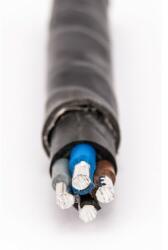 ROMCAB Cablul Electric Acyaby 5 X 25 Mmp Aluminiu Cu Izolatie Pvc Si Manta Metalica, Rigid Acyaby 5 X 25 Mmp