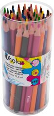 OColor Set 48 creioane colorate triunghiulare maxi mina 4 mm