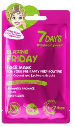 7 Days Mască de față, pregătire de petrecere Blazing friday - 7 Days Blazing Friday 28 g