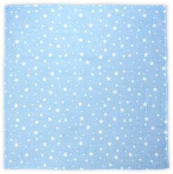 Lorelli Scutec din bumbac Lorelli - 80 x 80 cm, cu stele albastre (10340092305)
