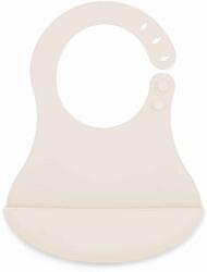 BabyJem Bavetă din silicon BabyJem - Ecru (718) Bavata