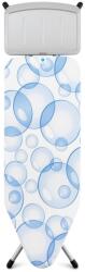 Brabantia Masă de călcat Brabantia - PerfectFlow Bubbles, 124 x 45 cm, cu suport pentru generator de abur (90300114)
