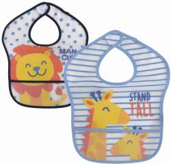 Lorelli Set 2 bavete Lorelli Baby Care - Pentru un băiat (10260250001) Bavata