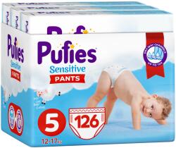 pufies Scutece chilotei Pufies Pants Sensitive 5, 126 buc (3800024035265)