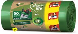 FINO Saci de gunoi Fino - Green Life Easy pack, 60 L, 18 buc, verde (8571034841)