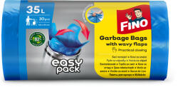 FINO Saci de gunoi Fino - Easy pack, 35 L, 30 buc, albastre (8571050013)