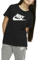 Nike Tricou copii Nike Sportswear Basic Futura AR5088-010, 146-156 cm, Negru