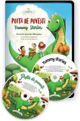 Copilul Verde Dublu CD. Pofta de povesti. Yummy Stories - Luminita Alexandru, Cristi Ionescu, Andrei Ionescu, editura Copilul Verde