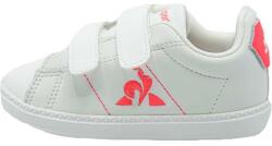 Le Coq Sportif Pantofi sport copii Le Coq Sportif Courtclassic Baby Girl Fluo 2310275, 26, Alb