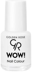 Golden Rose Lac de Unghii - Golden Rose Wow, nuanta 01 alb laptos, 6 ml