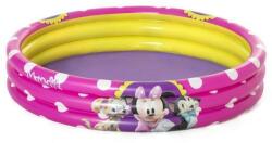 Bestway Piscina Minnie Mouse gonflabila, pentru copii 2 ani+, Bestway 91079, 122 x 25 cm, 140 litri