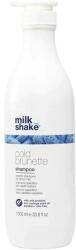 Milk Shake Sampon pentru Neutralizarea Tonurilor de Rosu sau Portocaliu pentru Par Brunet/ Saten - Milk Shake Cold Brunette Shampoo, 1000 ml