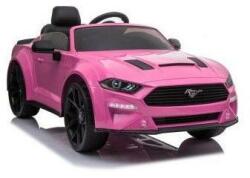 LeanToys Masinuta electrica pentru copii, Ford Mustang Roz, cu telecomanda, 2 motoare, greutate maxima 30 kg, 8289 - esteto