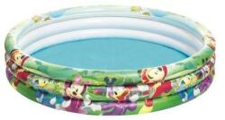 Bestway Piscina Mickey Mouse gonflabila, pentru copii 2 ani+, Bestway 91007, 122 x 25 cm, 140 litri