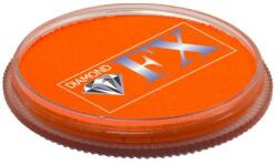Diamond Fx Vopsea pentru machiaj prostetic și efecte speciale, Diamond FX portocaliu neon, 30 g