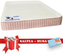 Saltex Saltea SuperOrtopedica Lux Saltex 160x200 cm + Husa cu elastic Saltea