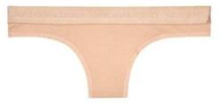 Victoria's Secret Chiloti tanga Victoria's Secret, Logo Cotton Thong Panty, Crem, S Intl