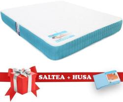 Saltex Saltea Memory Foam Saltex 160x200 cm + Husa cu elastic Saltea