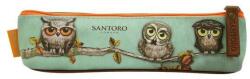 Santoro Penar tip pouch Grumpy Owl, 18x5x3 cm - Santoro