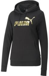 PUMA Hanorac femei Puma Essentials Metallic Logo 84909601, XS, Negru