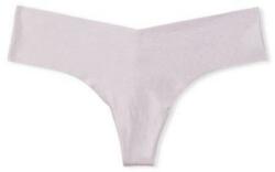 Victoria's Secret Chiloti tanga Victoria's Secret, No-show Shimmer Thong Panty, Alb, S Intl