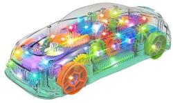 Bebeking Masinuta transparenta copii-Concept Transparent Gear Light Car