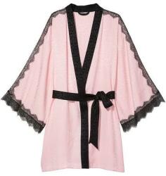 Victoria's Secret Halat dama Victoria's Secret, Lace Inset Robe, Pink, XS/S INTL