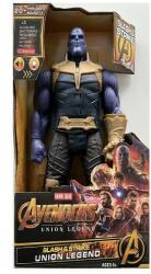 Figurina Avengers cu efecte sonore si luminoase, Thanos, 30 cm