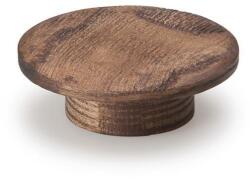 Viefe Buton din lemn pentru mobilier Echo, finisaj maro periat - Viefe
