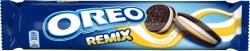 OREO Remix vaníliaízű és karamellízű töltelékkel töltött kakaós keksz 157 g