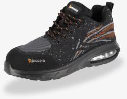 Procera Munkavédelmi Cipő 41 Procera Texo Air Xtra SB Szürke-narancs