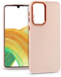 Haffner Frame silicon spate Samsung Galaxy A33 5G roz (PT-6714)