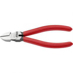 KNIPEX Oldalcsípőfogó, lágy/közepes/kemény huzal max. : O 4/2, 5/1, 8 mm, Knipex 70 01 140 EAN (70 01 140)