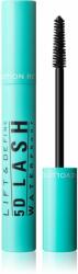 Makeup Revolution 5D Lash rimel pentru alungire rezistent la apă, pentru extra volum culoare Black 14 ml