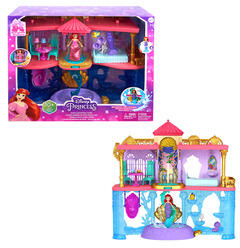 Mattel Disney hercegnők - Ariel dupla palot mini hercegnővel (HLW95)