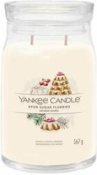 Yankee Candle Signature üveg 2 kanóc Spun Sugar Flurries 567 g