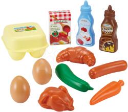 Ecoiffier Alimente în plasă Food Net Écoiffier cu pui și ouă 11 bucăți de la 18 luni (ECO16230-B) Bucatarie copii