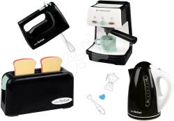 Smoby Set electrocasnice de bucătărie Tefal Toaster Express Smoby cu un aparat de cafea Espresso electronic și un blender cu fierbător (SM310527-4) Bucatarie copii