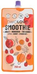 OWOLOVO Alma-sárgarépa-eper SMOOTHIE 250ml
